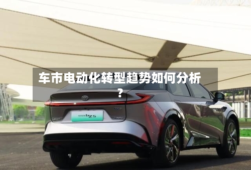 车市电动化转型趋势如何分析?-第2张图片