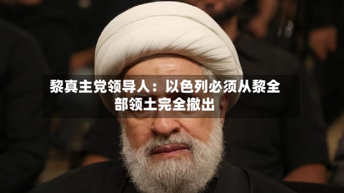 黎真主党领导人:以色列必须从黎全部领土完全撤出-第2张图片