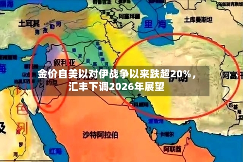 金价自美以对伊战争以来跌超20%,汇丰下调2026年展望