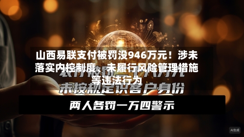 山西易联支付被罚没946万元！涉未落实内控制度、未履行风险管理措施等违法行为-第2张图片