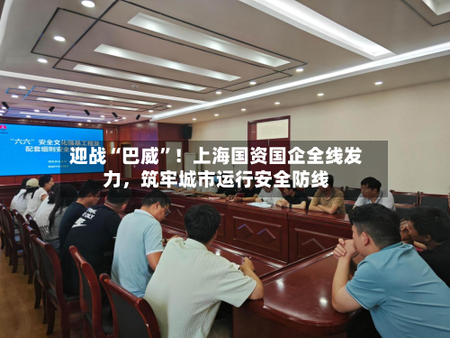 迎战“巴威”！上海国资国企全线发力，筑牢城市运行安全防线-第2张图片