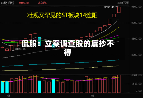 侃股：立案调查股的底抄不得-第3张图片