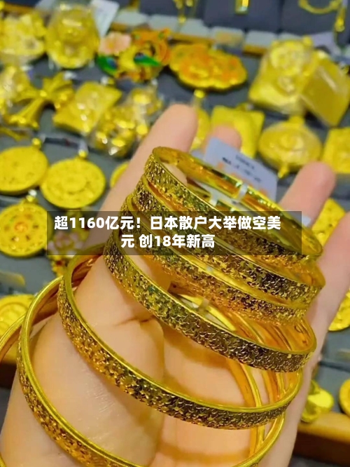 超1160亿元！日本散户大举做空美元 创18年新高-第3张图片