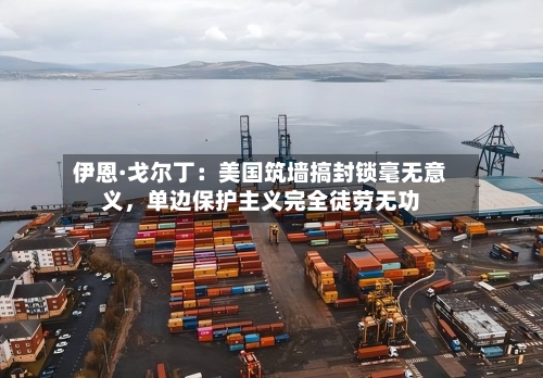 伊恩·戈尔丁：美国筑墙搞封锁毫无意义，单边保护主义完全徒劳无功-第3张图片