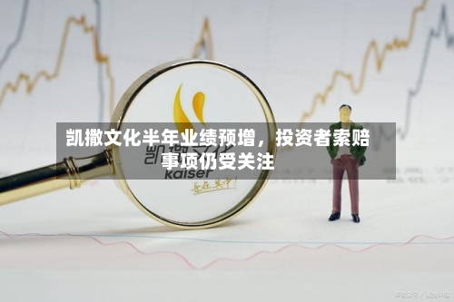 凯撒文化半年业绩预增，投资者索赔事项仍受关注-第2张图片