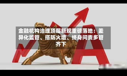 金融机构治理顶层新规重磅落地：差异化监管	、搭防火墙、终身问责多管齐下-第3张图片