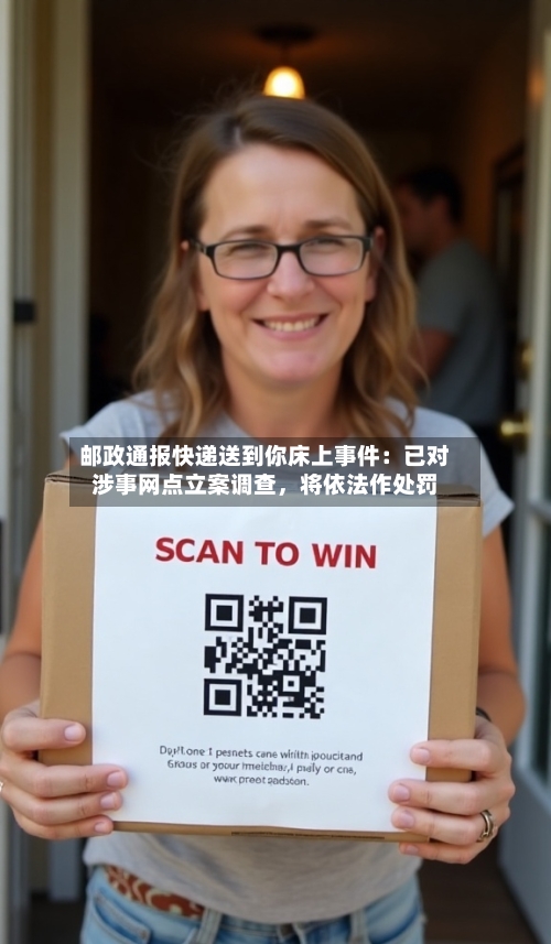 邮政通报快递送到你床上事件：已对涉事网点立案调查	，将依法作处罚-第2张图片