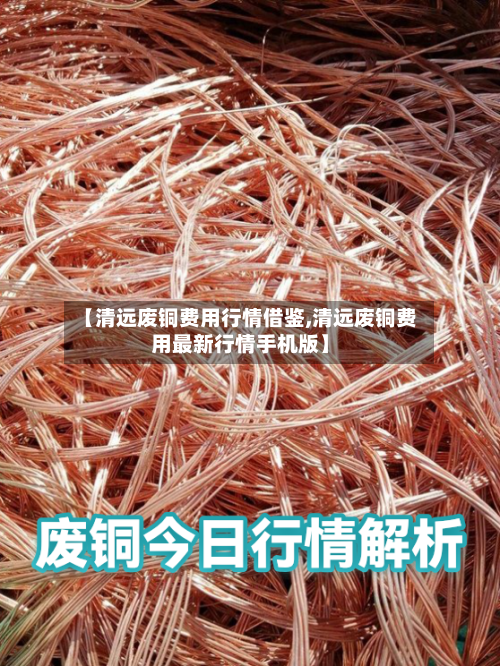 【清远废铜费用行情借鉴,清远废铜费用最新行情手机版】-第2张图片