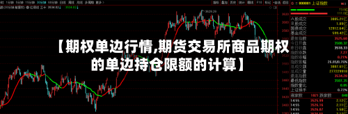 【期权单边行情,期货交易所商品期权的单边持仓限额的计算】-第3张图片