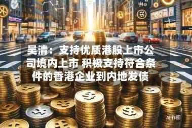 吴清:支持优质港股上市公司境内上市 积极支持符合条件的香港企业到内地发债-第3张图片