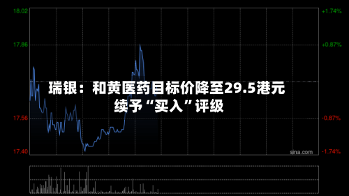 瑞银：和黄医药目标价降至29.5港元 续予“买入	”评级-第1张图片