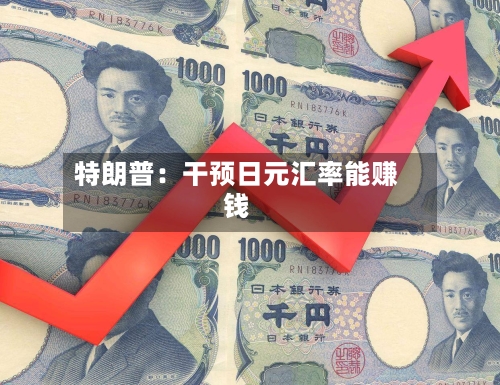 特朗普:干预日元汇率能赚钱-第2张图片
