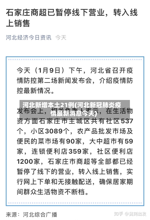河北新增本土21例(河北新冠肺炎疫情最新消息今天)