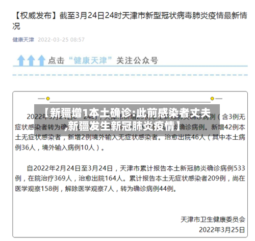 【新疆增1本土确诊:此前感染者丈夫,新疆发生新冠肺炎疫情】-第3张图片