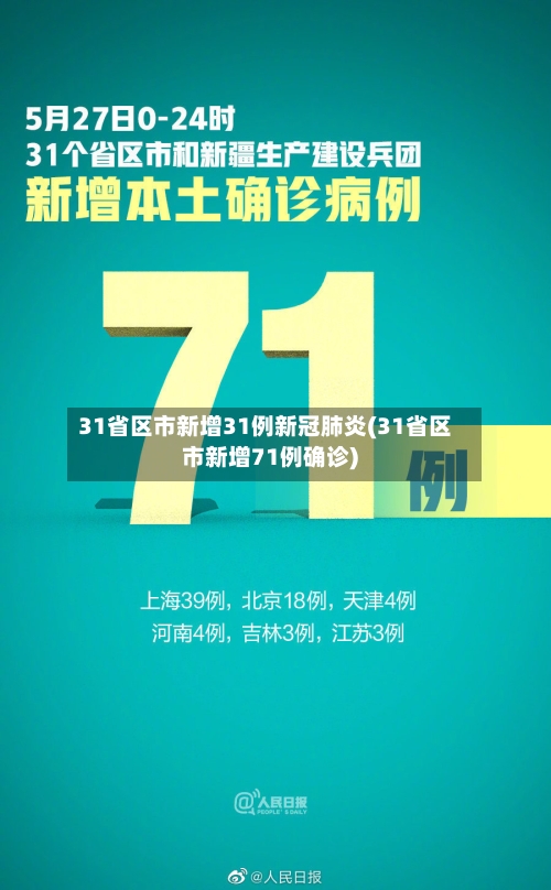 31省区市新增31例新冠肺炎(31省区市新增71例确诊)-第2张图片