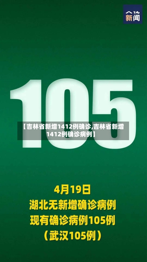 【吉林省新增1412例确诊,吉林省新增1412例确诊病例】